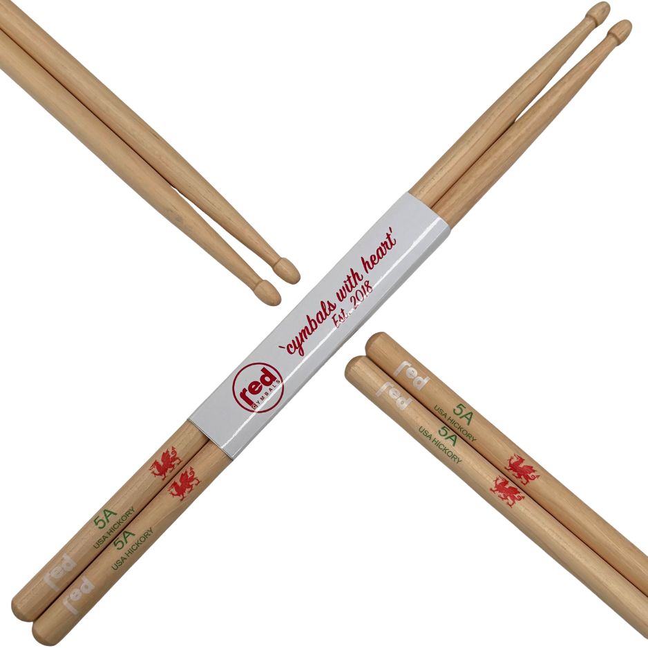 Red Drumsticks Welsh Dragon Series