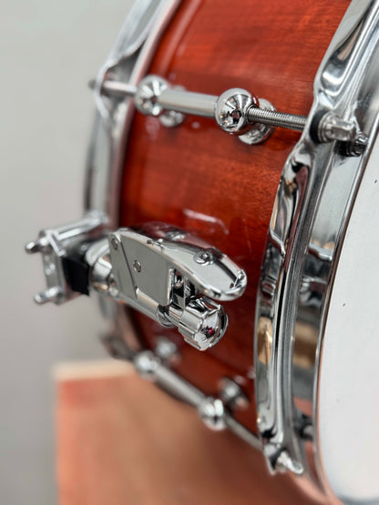 Red Rock Drums 5.5" Tassie Oak Snare Drum USED