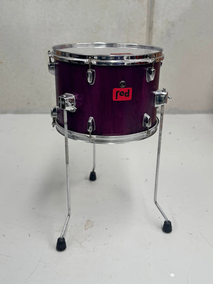 Red Drums custom drum shell pack Purple stain